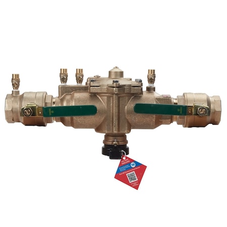 Watts 2 In Lead-Free Reduced Pressure Zone Backflow Preventer Assembly 88004115